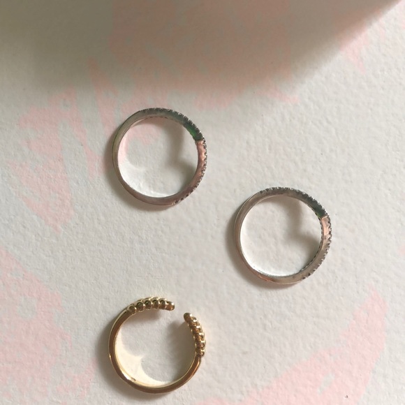 PANDORA 3 RING STACK - Picture 4 of 6